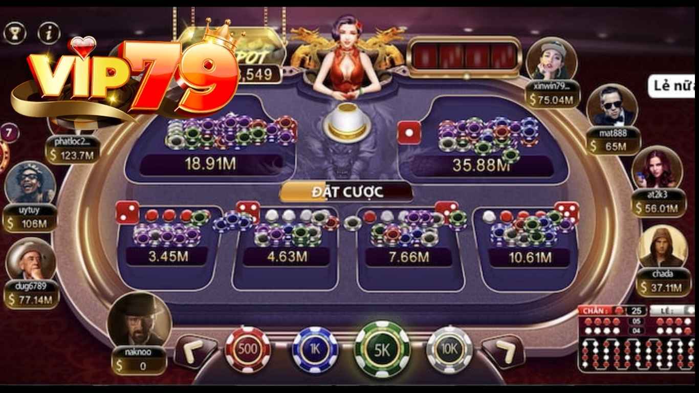 Luật chơi cơ bản game xóc đĩa tứ linh Vip79